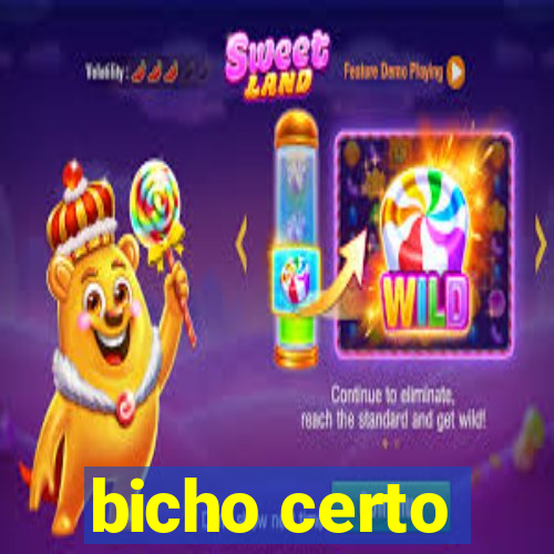 bicho certo